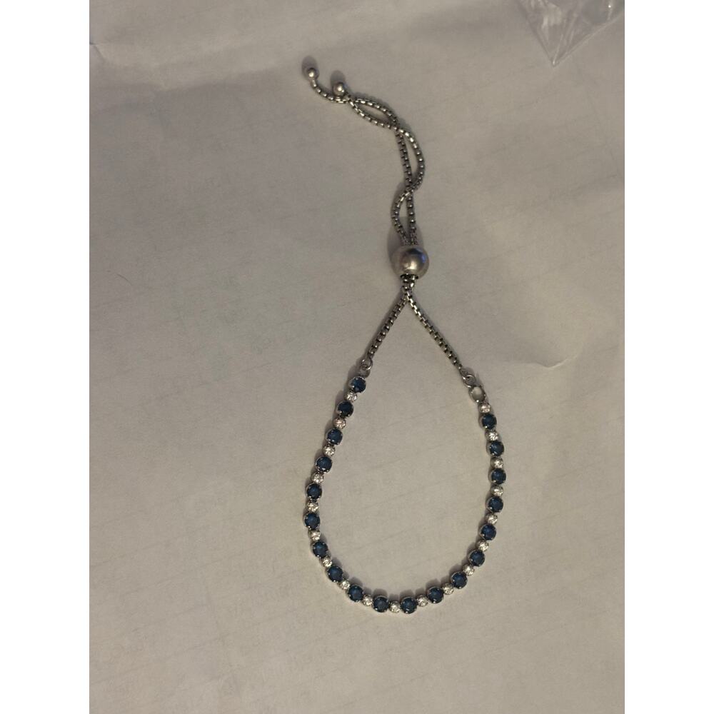 Pandora Blue CZ Slider Bracelet ALE 925